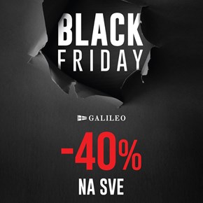 Black Friday popust u Galileo trgovini